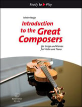 Introduction to the Great Composers Violin and Piano cover